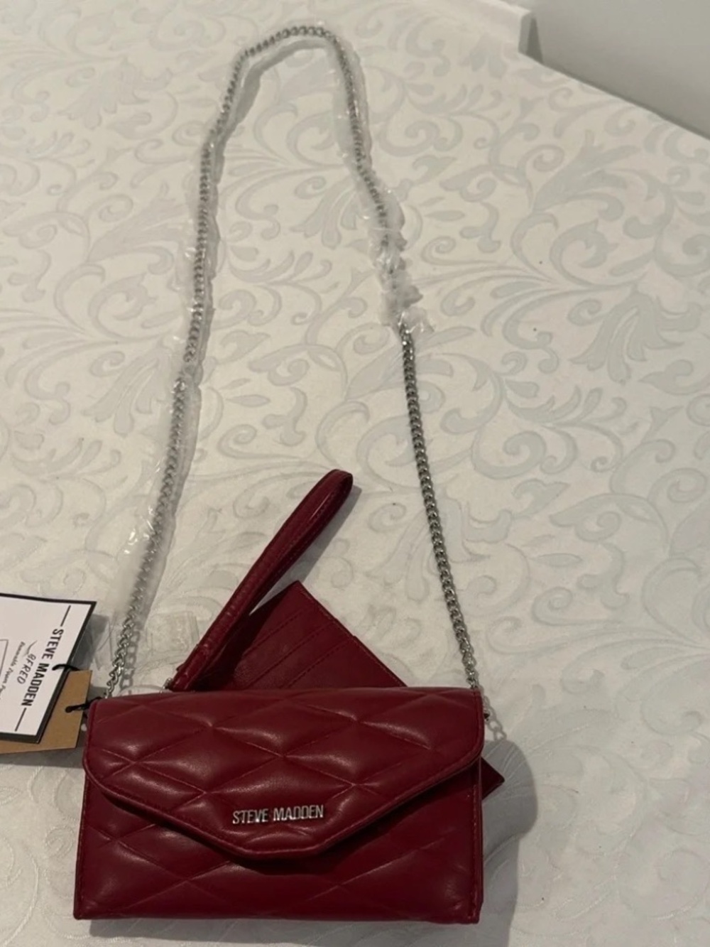 Steve Madden BFRED 2 pc Wallet on a Chain